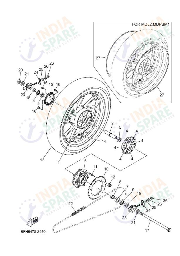 REAR WHEEL